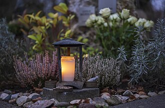 Grave candle